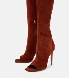 Paris Texas Amanda 105 Suede Over-The-Knee Boots In Brown - 40% Off | Editorialist Runway Fashion Couture, Fashion Couture, Brown Boots, Shoe Box, Over The Knee Boots, Over The Knee, Couture Fashion, Runway Fashion