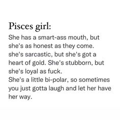 #pisces Pisces Widget, About Pisces Girl, Pisces Core Aesthetic Dark, Pisces Traits Woman, Pisces Quotes Deep, Pisces Quotes Aesthetic, Pisces Birthday Quotes, Pisces Girl Aesthetic, Facts About Pisces