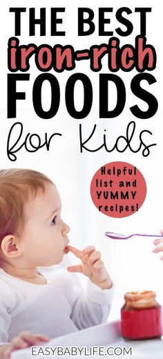 the best iron - rich foods for kids help you list and yummy choices to eat