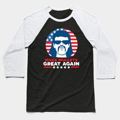 For those that love mullets and America. Bring back the mullet hairstyle. Business in the front. Party in the back -- Choose from our vast selection of Baseball T-Shirts to match with your favorite design to make the perfect custom graphic Baseball T-Shirt. Customize your color! Perfect for working out or casual wear for men and women. Make Mullets Great Again, Baseball T Shirt Designs, Mullet Hairstyle, Baseball T Shirts, Bring Back, Baseball T Shirt, Casual Wear For Men, Baseball Tee, Working Out