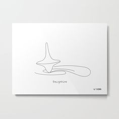 a minimal line drawing of a starfish on white paper with the word insertion below it