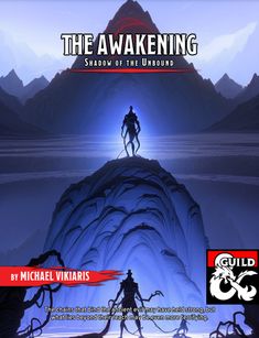 the cover art for the video game, the waking shadow of the unknown