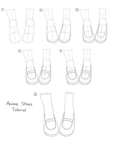 how to draw anime shoes step by step instructions for beginners and advanced drawing students