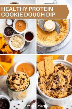 healthy protein cookie dough dip recipe