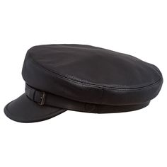 Comfortable and ellegant Maciejowka / Fiddler cap made of genuine leather. By default cap is prepared with inside insulation layer. Cap may be prepared without insulation on request, please leave the comment to order / send us email. SGN-MAC-S00 Black Fitted Leather Hat, Fitted Black Leather Hat, Luxury Leather Visor Hat, Leather Hat With Flat Brim For Formal Occasions, Formal Leather Hat With Flat Brim, Formal Flat Brim Leather Hat, Luxury Leather Hat With Curved Brim, Formal Leather Hat With Short Brim, Formal Brimmed Leather Hat