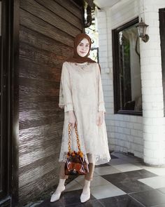 Hijab Gown, Kondangan Outfit, Moslem Fashion