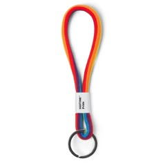 Crafted from strong nylon with a loop design, the Pantone Pride Key Chain - Short measures 7 inches and boasts vibrant colors. By purchasing, you contribute to the annual Copenhagen Pride in Denmark. Chains Aesthetic, Bag Hooks, Ship Craft, Cool Keychains, Copenhagen Design, Museum Gift, Winter Bags, Color Test, Loop Design