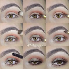 Great Too Faced Sweet Peach Tutorial! Peach Eyeshadow Tutorial, Peach Pallette, Holiday Eyeshadow, Eyeshadow Colors