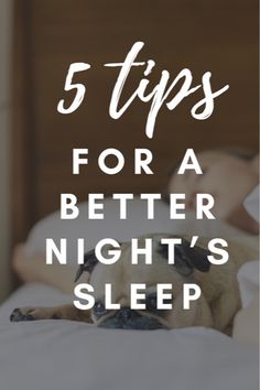 Getting a good night's sleep doesn't have to be difficult. Read my 5 tips to get a better night's sleep. These steps are easy to do and can improve your s Tips To Be Happy, Health Plus, Dream Symbols, Have A Good Night, Loose Skin, How To Get Sleep, Healthy Lifestyle Tips