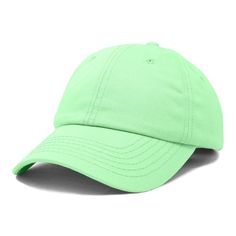 PRICES MAY VARY. FEATURES: 100% Cotton Soft Cap Imported 6 Panel Low Crown (Unstructured) Fabric Strap with Closure COLOR: Lime Green Designed to fit almost any head, this hat also has an adjustable strap closure in the rear, in case you need a some extra room, and perhaps to give a more snug appearance. The front panel is customizable to any additional printing or embroidering designs for your desired look. Whether your head is shaved or not, this is one look that will have you bathing in the s Tennis Game, Straw Panama Hat, Womens Hat, Coffee With Friends, Pink Lavender, Baseball Game, Lavender Blue, Black White Gold, Visor Hats