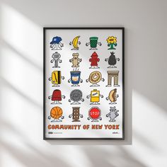 Multi New York Prints, Only Ny, New York Print, Sweater Socks, New York Poster, Graphic Tshirt Design, Knit Sweatshirt, Poster Print, In Store