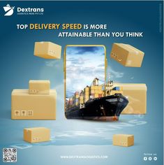 Top Delivery Speed is more attainable than you think!

RANGE OF SERVICES:
• FCL / LCL for Import / Export
• Dry or liquid bulk shipments (Flexi Tanks)
• Special equipment (Open Top & Flat Rack)
• Reefer containers for Perishable Products

For more details
Visit: https://dextranslogistics.com
.
.
#dextranslogistics #seafreight #aieraadvert #logistics Export Logo, Cargo Logistics, Marine Insurance, Dental Art, Sea Freight