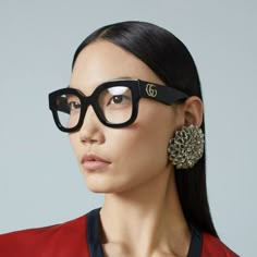 New Gucci Gg1423o 001 Black Square Women Eyeglasses Gg 1423o Brand: Gucci Model: Gg1423o / Gg 1423o Color Code: 001 Gender: Women Year: 2023 Frame Colour: Black Frame Shape: Square Frame Style: Full Rim Frame Material: Acetate Lens Material: Customisable Lens Color: Demo Size: 50x23x145 Brand New And 100% Authentic! Made In Italy Full Retail Gucci Set Includes: 1. Glasses 2. Case 3. Matching Satin Pouch 4. Cleaning Cloth With Brand Logo 5. Authenticity Card/Certificate Feel Free To Choose The Ca Bison Board, Gucci Frames, Italian Sunglasses, Gucci Eyeglasses, Satin Pouch, Gucci Glasses, Women Eyeglasses, Gucci Model, Gucci Eyewear