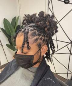 Natural Loc Hairstyles, Loc Styles For Women Short, Cute Loc Styles For Women, Loc Hairstyles For Black Women, No Deposit No Appointment, Cute Loc Styles, Microlocs Journey, Loc Styles For Women, Loc Ideas