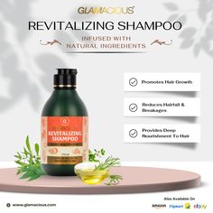 Glamacious: Because your hair deserves the best! Shampoo Design, Digital Advertising Design, Haircare Routine, Media Poster, Advertising Ideas, Skin Care Shopping, Fuller Hair, Ayurvedic Medicine