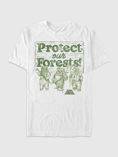 Star Wars Protect Our Forests Graphic Tee Star Wars Apparel, Star Wars Outfits, New Star Wars, Golf Outfit, Fashion Help, Tshirts Online, Shirt Online, Star Wars, Graphic Tees