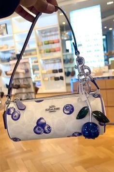 Coach Blueberry Bag, Coach Fruit Collection, Coach Fruit Bag, Funky Purses, Fruit Bag, Dream Bags, Blueberry Fruit