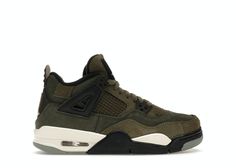 Check out the Jordan 4 Retro SE Craft Medium Olive (GS) available on @StockX Green Jordans, Jordan 4’s, Pretty Shoes Sneakers, Jordan 4 Retro, Air Jordan 4 Retro, Hot Sneakers, Pretty Shoes, Sneaker Collection, Perfect Shoes