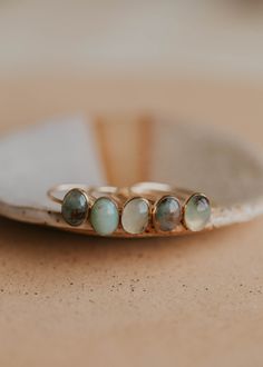 chalcedony gemstone ring 14kt gold fill Ethereal Opal Gemstone Jewelry, Adjustable Chalcedony Jewelry For Anniversary, Elegant Chrysoprase Jewelry For Healing, Elegant Opal Ring For Healing With Natural Stones, Reputation Ring, Ingenue Natural, Rock Ring, Everyday Wear Jewelry, Raw Stone Jewelry