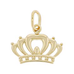 PRICES MAY VARY. Beautifully handcrafted Gold Crown Pendant with full solid 10 Karat gold. This makes a fantastic gift choice for any of your loved ones and friends. Measures 1/2"L x 1/2"W Heirloom Quality: Each charm is handcrafted in California with real 10 karat solid gold, comes with a “10K” quality hallmark stamped on each piece. Quality That Will Last: Made from solid hypoallergenic gold, you can be sure that no issues will arise from long wears. Not gold plated or gold filled. Great for E Gold Clothing, Crown Pendant Necklace, Crown Charm, Crown Pendant, Gold Crown, Fantastic Gifts, Womens Jewelry Necklace, Hallmark, Solid Gold