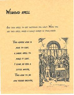 Wishing Spell, Wish Spell