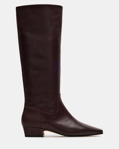 Introducing the GWYNETH square toe boot. These boots offer superior durability and style. Elevate your wardrobe with this versatile footwear option. Perfect for any occasion, the square-toe design provides both comfort and sophistication. 1.5 inch heel height Size 6 measurements: 14.5 inch shaft circumference, 15 inch shaft height Size 8 measurements: 15.5 inch shaft circumference, 15.5 inch shaft height Size 10 measurements: 16.5 inch shaft circumference, 16 inch shaft height Leather upper mate Red Heel Boots, Square Toe Leather Boots, 2024 Shoes, Lorelei Gilmore, Knee High Boots Flat, 2024 Wishlist, Brown Boots Women, Boots Square Toe, Brown Suede Boots