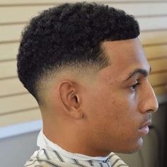 Fade Haircut Black Men, Taper Fade Afro, Afro Fade Haircut, 60's Hair, Low Haircuts, Afro Fade