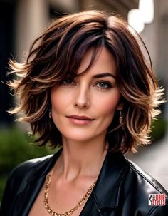 Medium Hair Styles For Women Over 50 Over 50 Long Layered, Super Layered Bob, Wavy Bob Over 50, One Handed Hairstyles, Very Layered Hair Medium Over 50 2024, Women Over 50 Hairstyles Medium, Short Curly Layered Bob, Layered Bob With Bangs Over 50, Shaggy Bob For Fine Hair Over 50