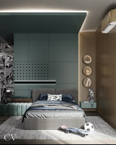 Дизайн, идея для детской, детская мальчика Minimal Bedroom Design, Twin Girl Bedrooms, Teenager Bedroom Design, Modern Bedroom Ideas, Children's Bedroom Ideas, Boys Room Design, Bed Interior, Minimal Bedroom