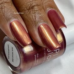 Pink Velvet.056 is a deep pink with shifty purple and golden undertones, creating a gorgeous polish that looks amazingly opulent on a variety of skin tones. This polish is opaque in 3 coats. A base coat is always recommended to avoid any nail staining. A gloss topcoat is recommended. This polish is 10-free. Please store this polish out of direct sunlight, in a cool, dark, dry location for best longevity. The product color may be slightly different in person due to your computer monitor settings Dark Tone Nails, Silver Nail Polish, Grey Nail Polish, Brown Nail Polish, Orange Nail Polish, Velvet Nails, Gold Nail Polish, Purple Nail Polish, Green Nail Polish