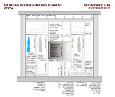 the floor plan for an apartment building in guadalajara, with measurements and details on it