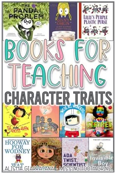 books for teaching character texts with the title