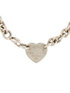 From the Return to Tiffany CollectionSterling SilverIncludes Jewelry Pouch Return To Tiffany, Heart Tag, Jewelry Pouch, Tag Necklace, Tiffany & Co., Jewelry Necklace Pendant, Jewelry Necklaces, Pouch, Pendant Necklace