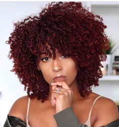 Fashionable Hairstyles, Twisted Hair, Red Curly Hair, Wash N Go, Colored Curly Hair, Beautiful Hairstyles, Natural Hair Inspiration, Hair Crush