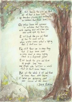 the poem is written in front of a tree