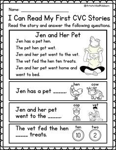 worksheet for first grade students to learn how to read and write the words