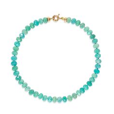 Our Chunky Faceted Amazonite Necklace – a bold statement piece infused with healing properties. Crafted with chunky Amazonite beads, this necklace not only enhances your style but also promotes calmness and balance. a perfect fusion of fashion and healing.  Length: 16 inches To ensure the longevity and beauty of your gemstone jewellery, follow these simple care instructions:  Avoid Exposure to Liquids: Gemstones are naturally porous and can be damaged when exposed to liquids. To preserve their lustre, refrain from wearing your jewellery while swimming, showering, or engaging in activities where it might come into contact with water.  Keep Away from Perfume: Perfumes and other beauty products contain chemicals that can damage gemstones over time, it is advisable to apply your perfume before Amazonite Necklace, Authentic Jewelry, Forever Jewelry, Jewelry Ring Box, Gemstone Jewellery, Watch Necklace, Jewellery Boxes, Healing Properties, Gifts For Mum