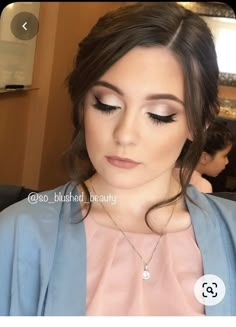 Wedding Makeup For Brown Eyes Spring, Vowel Renewal, Maquillage On Fleek, Wedding Eye Makeup, Glam Wedding Makeup, Glam Bride, Bridesmaid Hair Makeup