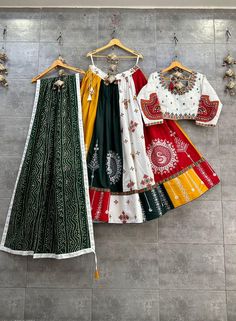 Multi Designer Chaniya Choli for Navratri Patola Lehenga 3 pc Readymade garba Lehenga Festival outfit Gamthi Work Garba Night lehenga ready to wear 🌷Lehenga Choli🌷 You get to decide how your Navratri goes. we made that assist decision for you an array of patola Real Hand Work design with gamthi work to make your garba look blend of tradition❣ Top Pattern : Embroidered(Real Hand Work) Lehenga Pattern : Embroidered(Real Hand Work) Lehenga(Stitched) Lehenga Fabric : Rayon Cotton Lehenga Work : Patola Real Hand Work With Gamthi Work Lace Border Lehenga Closer : Drawstring With Dori Stitching : Stitched With Canvas and Full Inner Length: 42 Flair : 7 Meter Inner : Micro Cotton Blouse (Stitched) Blouse Fabric : Rayon Cotton (Fully Stitched) Blouse Work : Patola Real Hand Work With Gamthi And P Patola Lehenga, Chaniya Choli For Navratri, Designer Chaniya Choli, Choli For Navratri, Garba Chaniya Choli, Lehenga For Girls, Navratri Lehenga, Chaniya Choli Designs, Lehenga Pattern