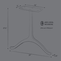 the height of a table is shown with measurements for each side, and an additional shelf