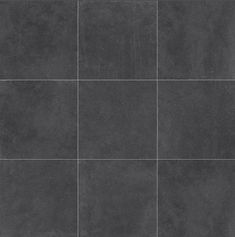 a black tile floor with squares in the middle and one square at the bottom,