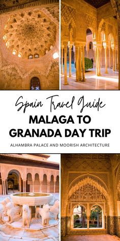 Discover essential tips for organizing a seamless Malaga to Granada day trip. Explore various travel options, including guided tours, car rentals, and public transport, to make the most of your journey. Save this pin to your travel board and visit the article for comprehensive insights.