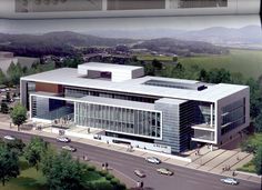 an artist's rendering of the exterior of a building