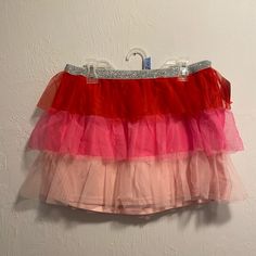 Girl’s Valentine’s Day Pink And Red Tutu Skirt. Condition Is Brand New With Tags! Size Xxl Fun Red Bottoms For Spring, Playful Pink Skirt For School, Red Mini Skirt For School In Summer, Playful Red Bottoms For Spring, Red Lined Skirt For School, Cute Red Ruffled Bottoms, Cute Fitted Red Skirt, Cute Red Ruffled Skirt, Y2k Jean Skirt