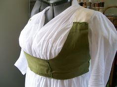 Living with Jane: V Open Robe: Muslin Stage Janet Arnold, Ying Gao, Bodice Pattern