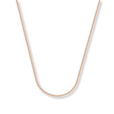 Perfect for layering, this on-trend 14K rose gold wheat chain necklace for her measures 24 inches in length and secures with a lobster clasp. Jared The Galleria Of Jewelry, Necklace For Her, Kay Jewelers, Rose Gold Chain, Yellow Gold Chain, Accessories Jewelry Necklace, White Rose Gold, Necklace Designs, Chains Necklace