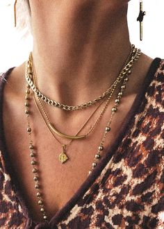 pebby forevee Necklace Gold MAXI BAR WATER RESISTANT NECKLACE Edgy Metal Necklace For Everyday Wear, Chic Gold Metal Long Necklace, Gold Metal Long Necklace Choker, Gold Metal Necklaces For Beach, Bohemian Yellow Gold Metal Necklace, Over The Moon, Work Attire, Free Jewelry, Water Resistant