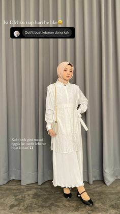 Dress Payet, Eid Outfit Ideas, Ootd Dress, Muslim Fashion Dress, Muslim Fashion Outfits, Outfit Hijab