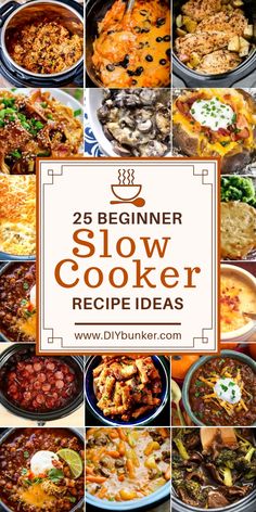 25 begin slow cooker recipe ideas that are delicious and easy to make with the help of