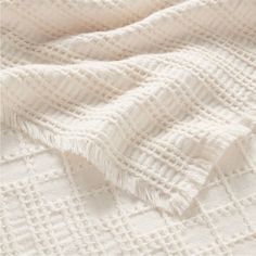 an image of white linen textured fabric